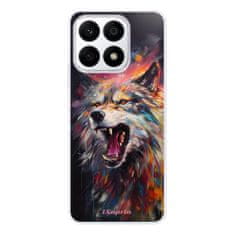 iSaprio Silikonové pouzdro - Abstract Wolf pro Honor X8a