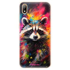 iSaprio Silikonové pouzdro - Abstract Racoon pro Huawei Y5 2019