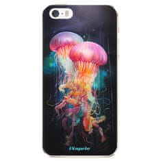 iSaprio Silikonové pouzdro - Abstract Jellyfish pro Apple iPhone 5/5S/SE