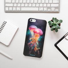 iSaprio Silikonové pouzdro - Abstract Jellyfish pro Apple iPhone 5/5S/SE