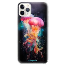 iSaprio Silikonové pouzdro - Abstract Jellyfish pro Apple iPhone 11 Pro Max