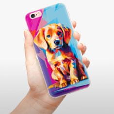 iSaprio Silikonové pouzdro - Abstract Puppy pro Apple iPhone 6