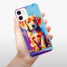 iSaprio Silikonové pouzdro - Abstract Puppy pro Apple iPhone 12 Mini