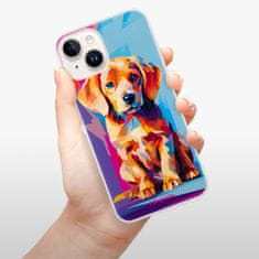 iSaprio Silikonové pouzdro - Abstract Puppy pro iPhone 15 Plus