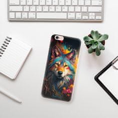 iSaprio Silikonové pouzdro - Mysterious Wolf pro Apple iPhone 6