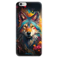 iSaprio Silikonové pouzdro - Mysterious Wolf pro Apple iPhone 6