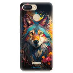 iSaprio Silikonové pouzdro - Mysterious Wolf pro Xiaomi Redmi 6