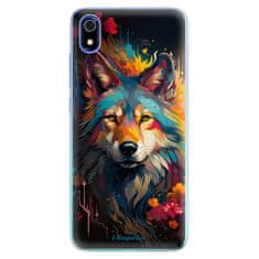 iSaprio Silikonové pouzdro - Mysterious Wolf pro Xiaomi Redmi 7A