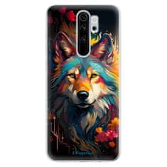 iSaprio Silikonové pouzdro - Mysterious Wolf pro Xiaomi Redmi Note 8 Pro