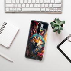 iSaprio Silikonové pouzdro - Mysterious Wolf pro Xiaomi Redmi Note 8 Pro