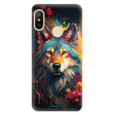 iSaprio Silikonové pouzdro - Mysterious Wolf pro Xiaomi Mi A2 Lite