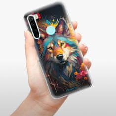 iSaprio Silikonové pouzdro - Mysterious Wolf pro Xiaomi Redmi Note 8