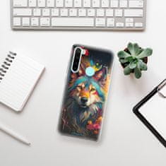 iSaprio Silikonové pouzdro - Mysterious Wolf pro Xiaomi Redmi Note 8