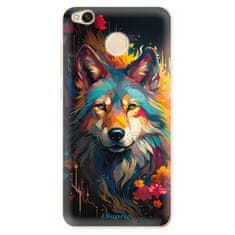 iSaprio Silikonové pouzdro - Mysterious Wolf pro Xiaomi Redmi 4X