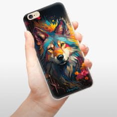 iSaprio Silikonové pouzdro - Mysterious Wolf pro Apple iPhone 6 Plus