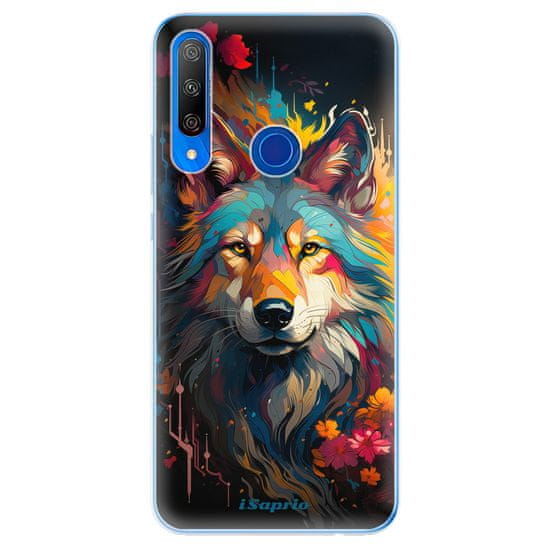 iSaprio Silikonové pouzdro - Mysterious Wolf pro Honor 9X