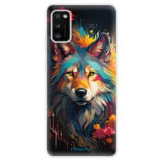 iSaprio Silikonové pouzdro - Mysterious Wolf pro Samsung Galaxy A41