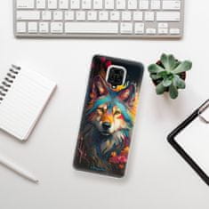 iSaprio Silikonové pouzdro - Mysterious Wolf pro Xiaomi Redmi Note 9 Pro