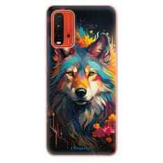 iSaprio Silikonové pouzdro - Mysterious Wolf pro Xiaomi Redmi 9T