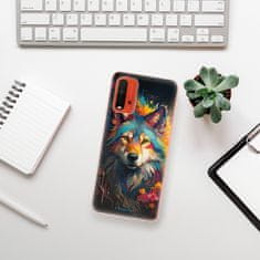 iSaprio Silikonové pouzdro - Mysterious Wolf pro Xiaomi Redmi 9T