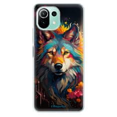 iSaprio Silikonové pouzdro - Mysterious Wolf pro Xiaomi Mi 11 Lite