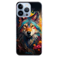 iSaprio Silikonové pouzdro - Mysterious Wolf pro Apple iPhone 13 Pro Max