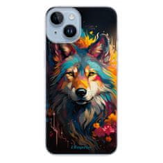 iSaprio Silikonové pouzdro - Mysterious Wolf pro iPhone 14