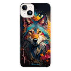 iSaprio Silikonové pouzdro - Mysterious Wolf pro iPhone 14 Plus