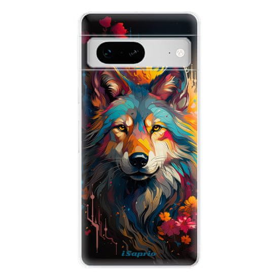 iSaprio Silikonové pouzdro - Mysterious Wolf pro Google Pixel 7 5G