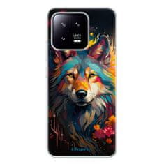 iSaprio Silikonové pouzdro - Mysterious Wolf pro Xiaomi 13