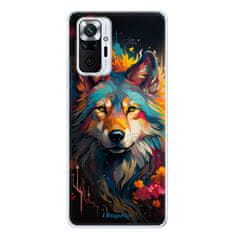 iSaprio Silikonové pouzdro - Mysterious Wolf pro Xiaomi Redmi Note 10 Pro