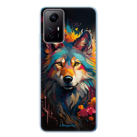 iSaprio Silikonové pouzdro - Mysterious Wolf pro Xiaomi Redmi Note 12S