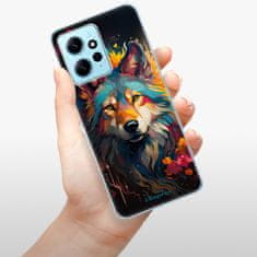 iSaprio Silikonové pouzdro - Mysterious Wolf pro Xiaomi Redmi Note 12 5G