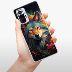 iSaprio Silikonové pouzdro - Mysterious Wolf pro Xiaomi Redmi Note 10 Pro