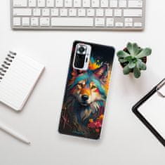 iSaprio Silikonové pouzdro - Mysterious Wolf pro Xiaomi Redmi Note 10 Pro