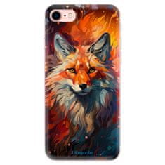 iSaprio Silikonové pouzdro - Mysterious Fox pro Apple iPhone 7 / 8