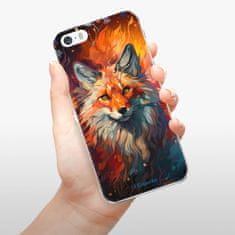 iSaprio Silikonové pouzdro - Mysterious Fox pro Apple iPhone 5/5S/SE