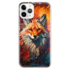 iSaprio Silikonové pouzdro - Mysterious Fox pro Apple iPhone 11 Pro