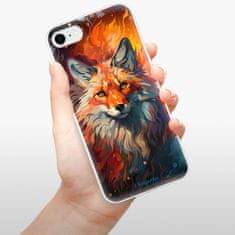 iSaprio Silikonové pouzdro - Mysterious Fox pro Apple iPhone SE 2020