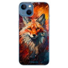 iSaprio Silikonové pouzdro - Mysterious Fox pro Apple iPhone 13