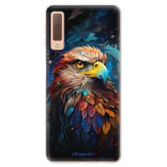 iSaprio Silikonové pouzdro - Mysterious Eagle pro Samsung Galaxy A7 (2018)