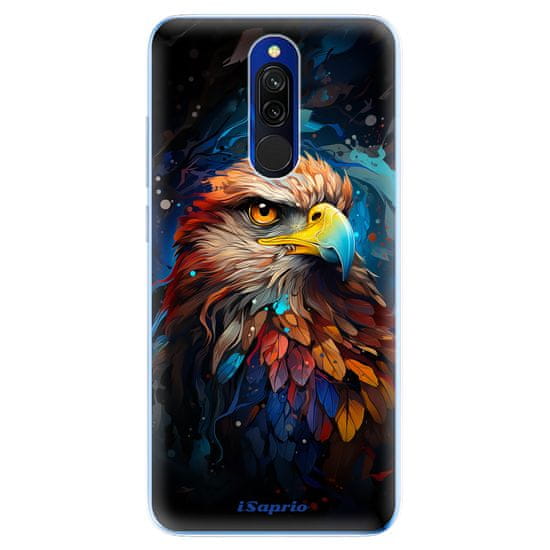 iSaprio Silikonové pouzdro - Mysterious Eagle pro Xiaomi Redmi 8