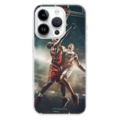 iSaprio Silikonové pouzdro - Basketball 11 pro iPhone 14 Pro