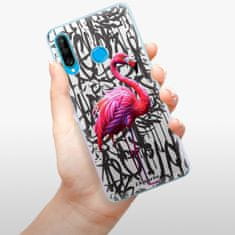 iSaprio Silikonové pouzdro - Flamingo Graffiti pro Huawei P30 Lite