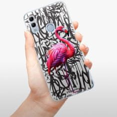 iSaprio Silikonové pouzdro - Flamingo Graffiti pro Honor 10 Lite