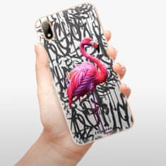 iSaprio Silikonové pouzdro - Flamingo Graffiti pro Huawei Y5 2019