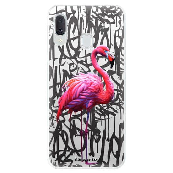 iSaprio Silikonové pouzdro - Flamingo Graffiti pro Samsung Galaxy A20e