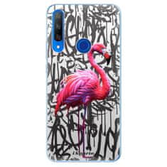 iSaprio Silikonové pouzdro - Flamingo Graffiti pro Honor 9X