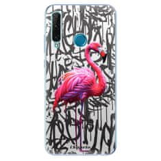 iSaprio Silikonové pouzdro - Flamingo Graffiti pro Honor 20e