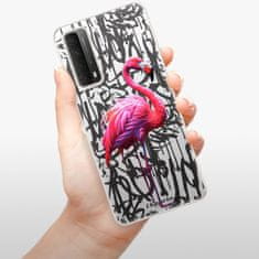 iSaprio Silikonové pouzdro - Flamingo Graffiti pro Huawei P Smart 2021